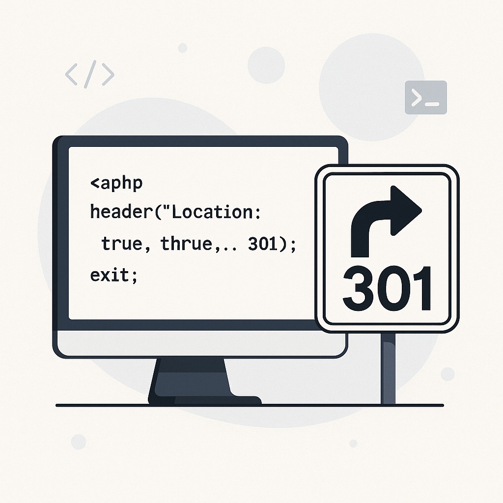 Przekierowanie 301 PHP Header Location